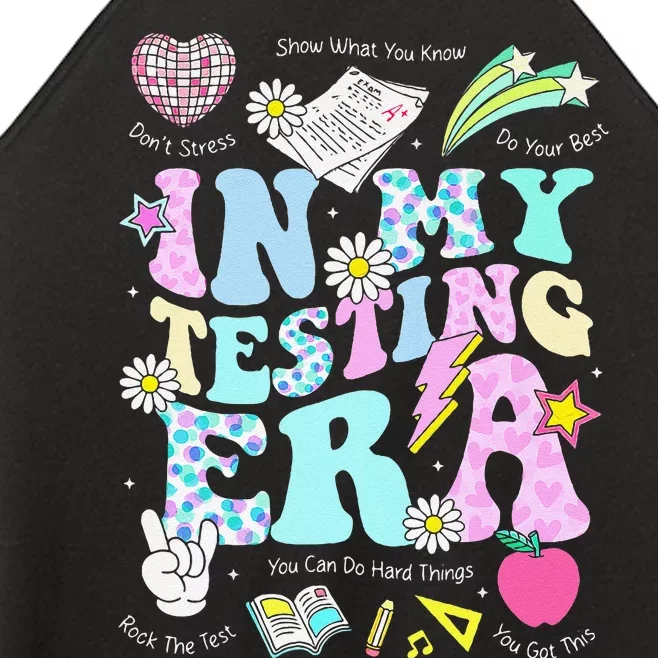 In My Staar Era Motivational Testing Test Day Funny Teacher Gift Women’s Perfect Tri Rocker Tank