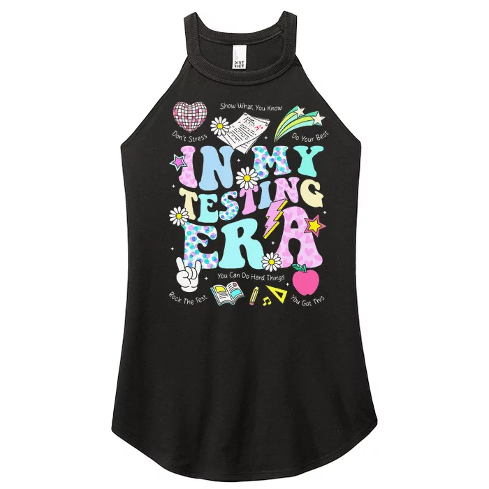 In My Staar Era Motivational Testing Test Day Funny Teacher Gift Women’s Perfect Tri Rocker Tank