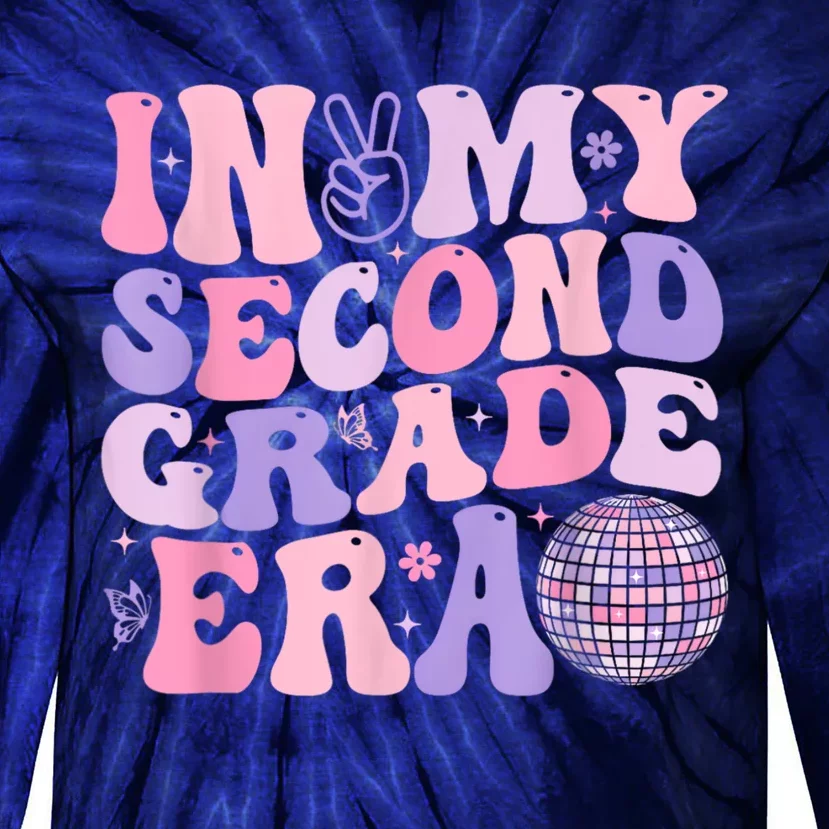 In My Second Grade Era Back To School Teacher Tie-Dye Long Sleeve Shirt