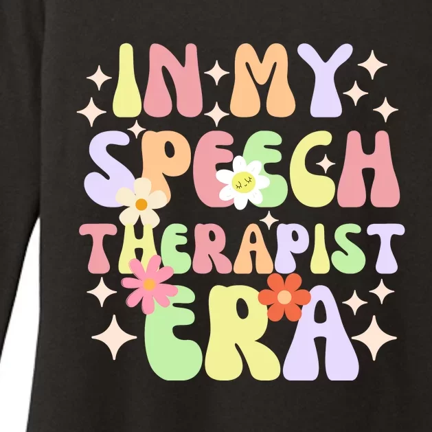 In My Speech Therapist Era Womens CVC Long Sleeve Shirt