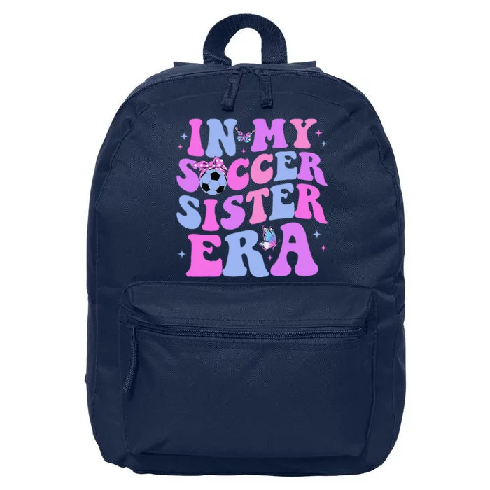 In My Soccer Sister Era Groovy Soccer Sister 16 in Basic Backpack