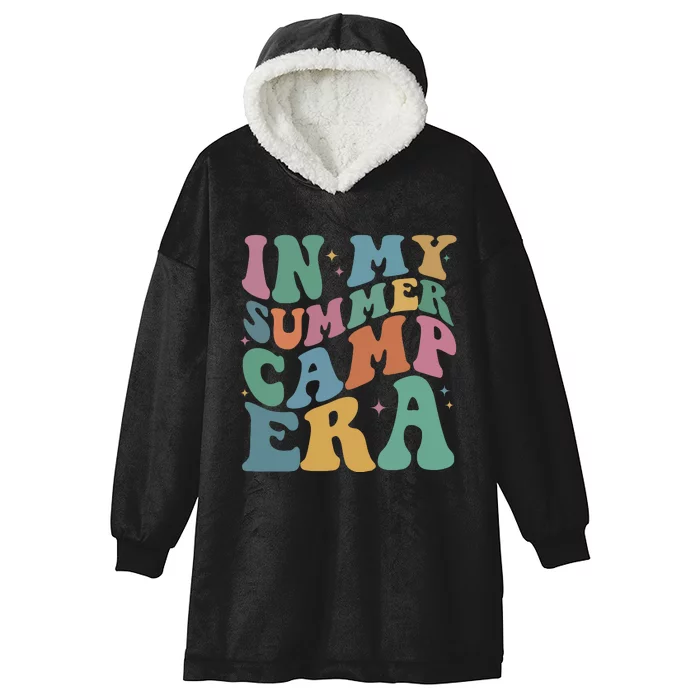 In My Summer Camp Era Hooded Wearable Blanket