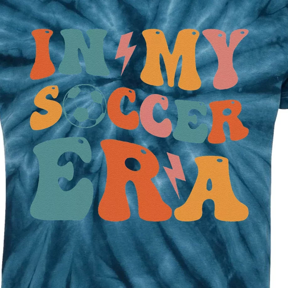 In My Soccer Era Soccer Coach Gift Kids Tie-Dye T-Shirt