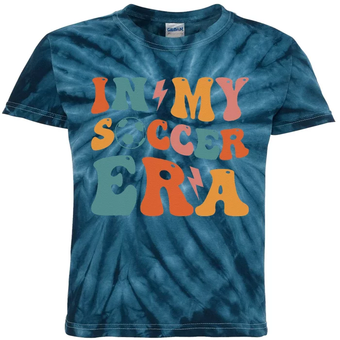 In My Soccer Era Soccer Coach Gift Kids Tie-Dye T-Shirt