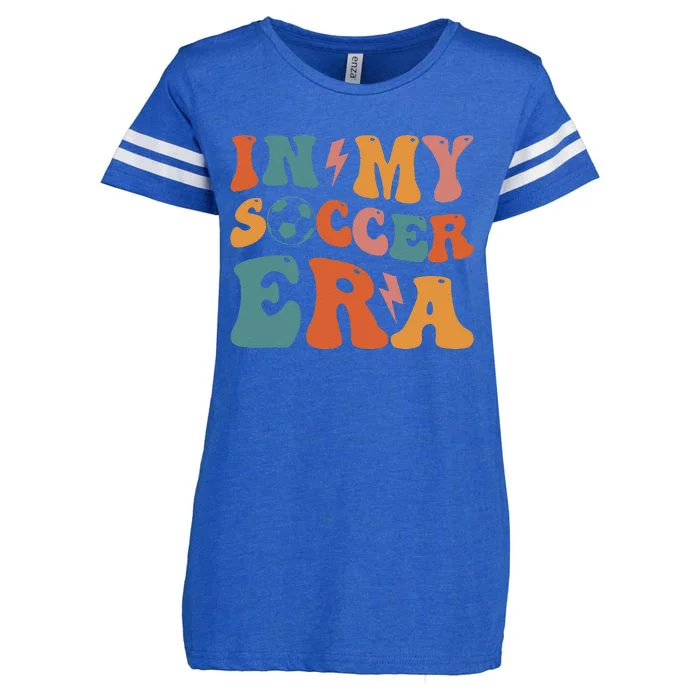 In My Soccer Era Soccer Coach Gift Enza Ladies Jersey Football T-Shirt