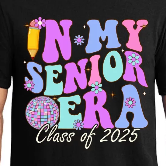 In My Senior Era Class Of 2025 Graduate Retro Groovy Gift Pajama Set