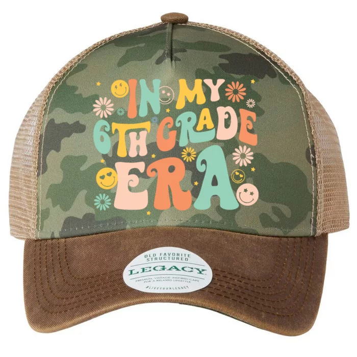 In My Sixth Grade Era Retro 6th Grade Back To School Legacy Tie Dye Trucker Hat