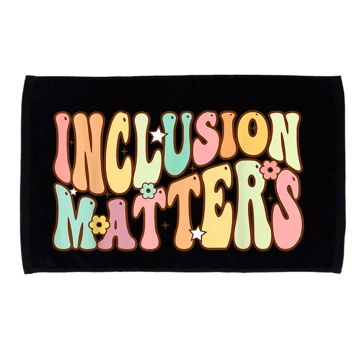 Inclusion Matters Special Education Autism Awareness Teacher Microfiber Hand Towel