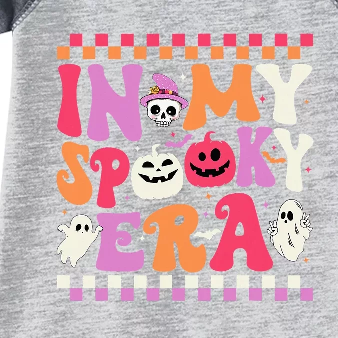 In My Spooky Era Halloween Ghost Hippie Halloween Infant Baby Jersey Bodysuit