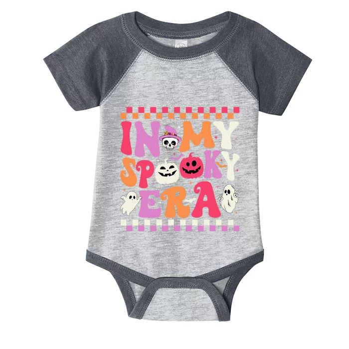 In My Spooky Era Halloween Ghost Hippie Halloween Infant Baby Jersey Bodysuit