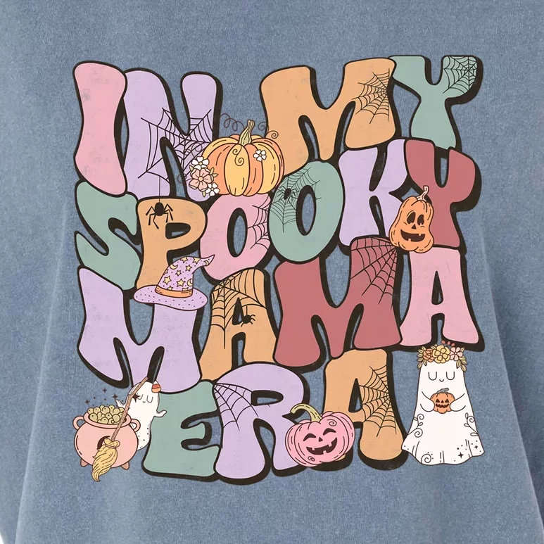 In My Spooky Mama Era Gift Garment-Dyed Women's Muscle Tee