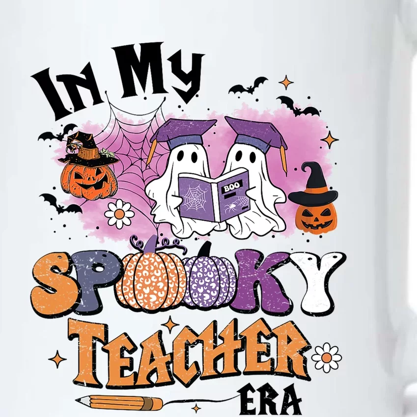 In My Spooky Teacher Era Retro Ghost Halloween Teachers Day Black Color Changing Mug