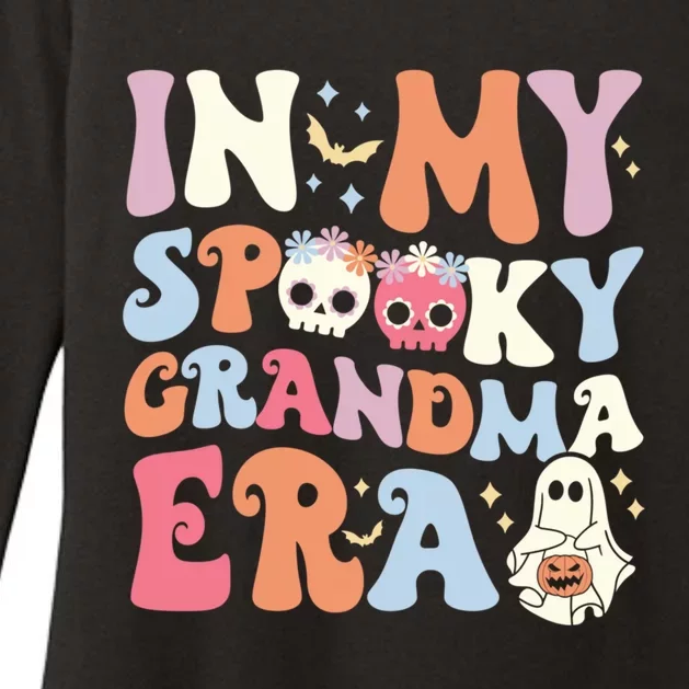 In My Spooky Grandma Era Halloween Groovy Witchy Grandma Meaningful Gift Womens CVC Long Sleeve Shirt