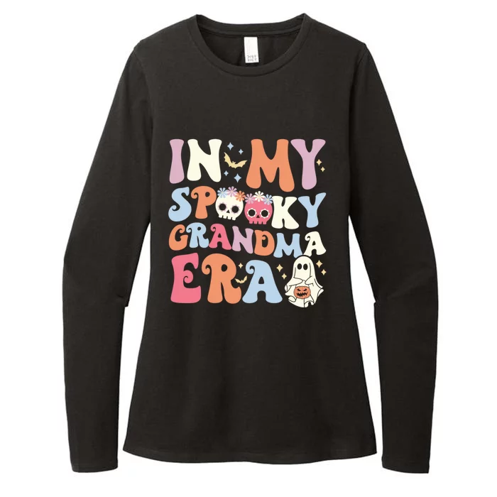 In My Spooky Grandma Era Halloween Groovy Witchy Grandma Meaningful Gift Womens CVC Long Sleeve Shirt