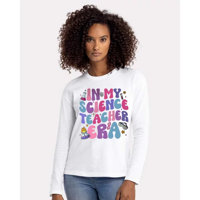 In My Science Teacher Era Womens Cotton Relaxed Long Sleeve T-Shirt