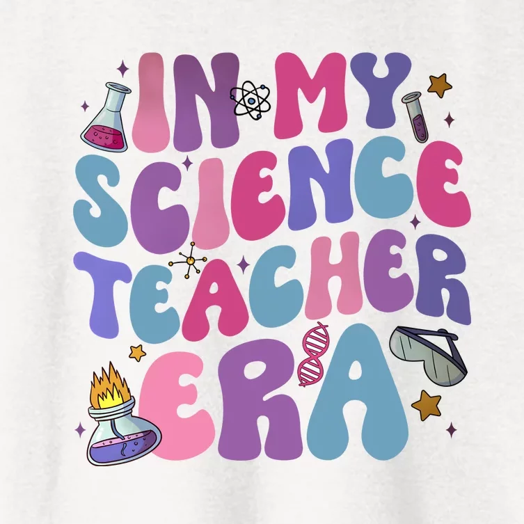 In My Science Teacher Era Women's Crop Top Tee