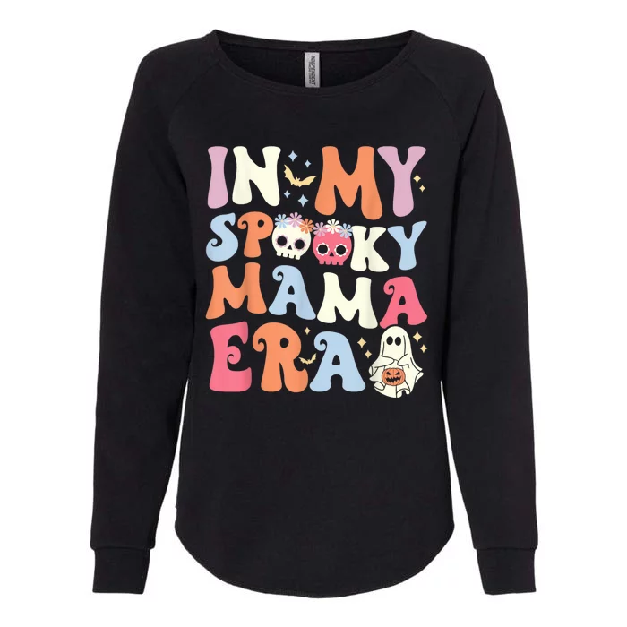 In My Spooky Mama Era Halloween Spooky Mom Womens California Wash Sweatshirt