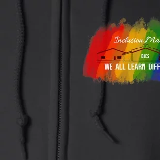 Inclusion Matters Special Education Full Zip Hoodie