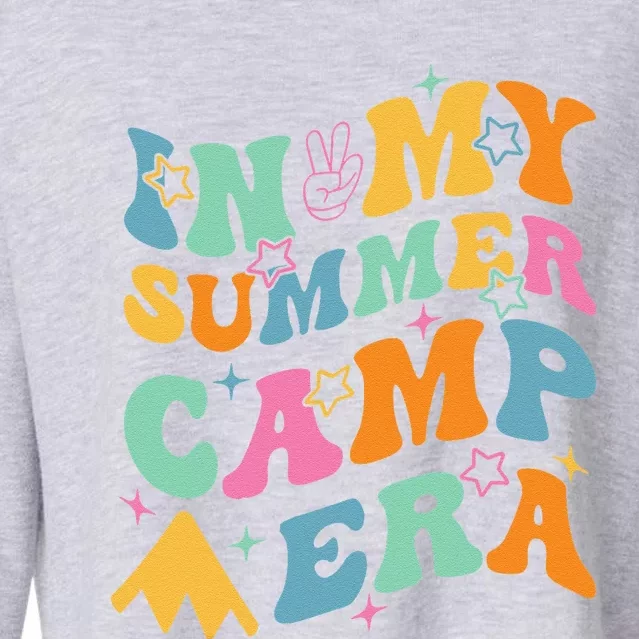 In My Summer Camp Eraretro Summer Camper Cropped Pullover Crew