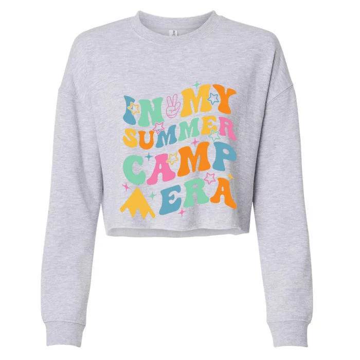 In My Summer Camp Eraretro Summer Camper Cropped Pullover Crew