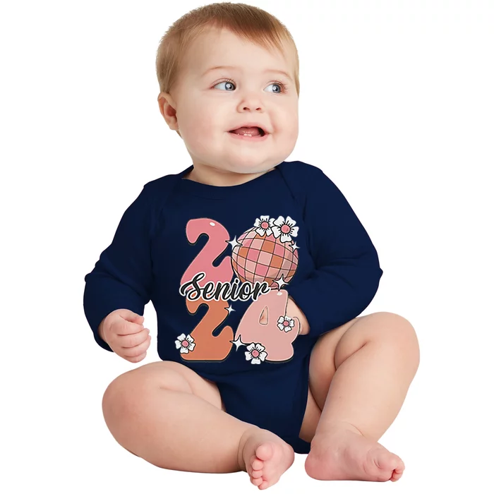 In My Senior Era Class Of 2024 Baby Long Sleeve Bodysuit