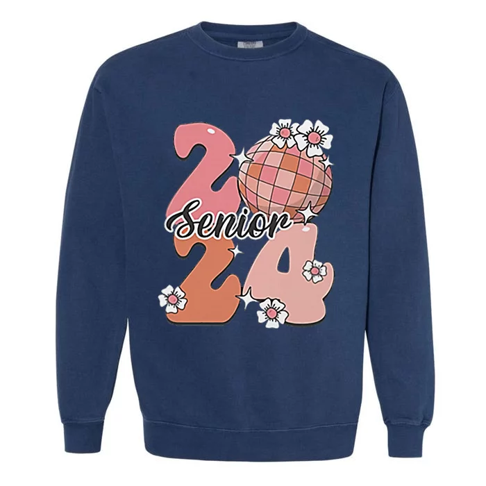 In My Senior Era Class Of 2024 Garment-Dyed Sweatshirt