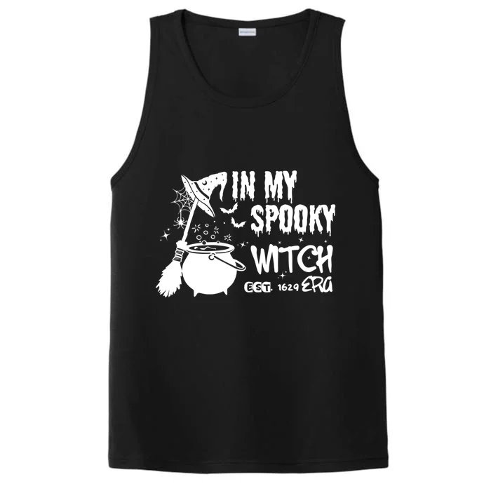 In My Spooky Witch Era Funny Halloween Performance Tank