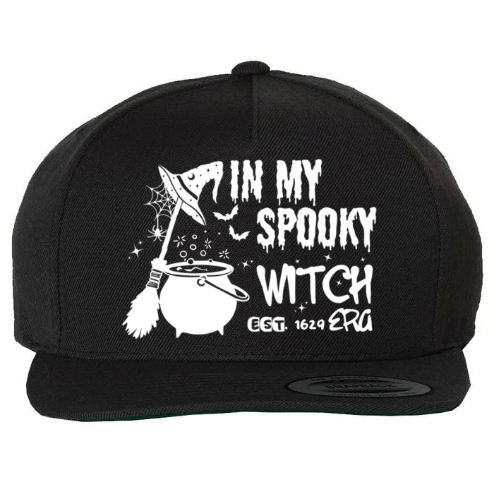 In My Spooky Witch Era Funny Halloween Wool Snapback Cap