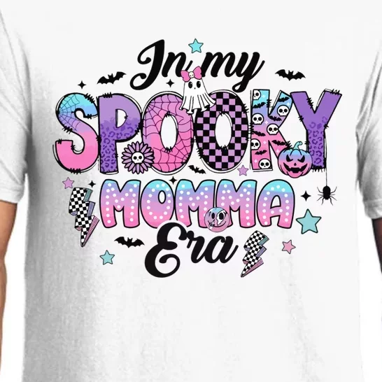 In My Spooky Momma Era Smile Face Halloween Cute Ghost Pajama Set