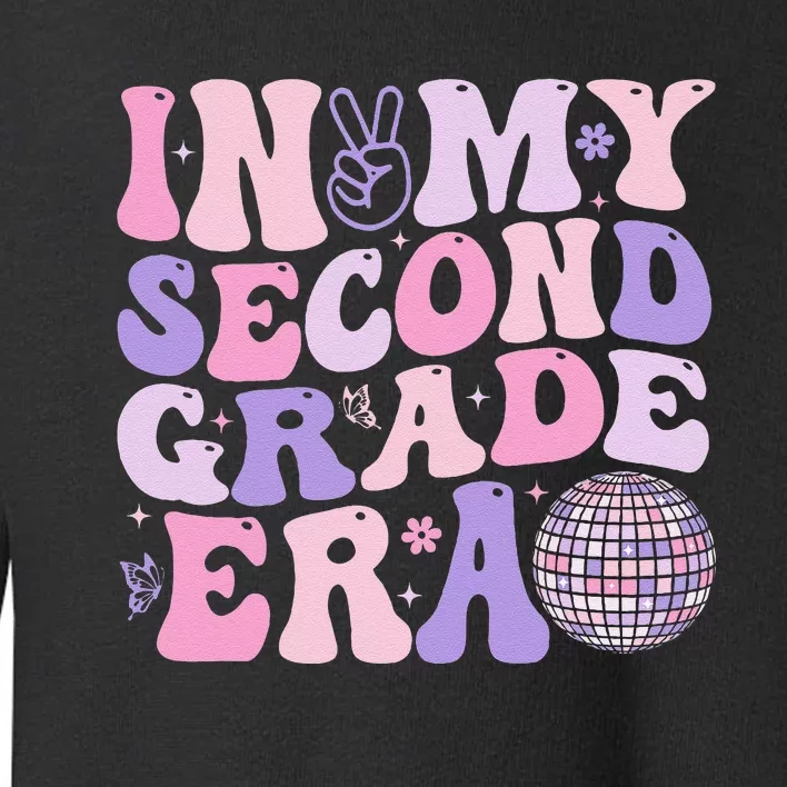 In My Second Grade Era Back To School Teacher Gift Toddler Sweatshirt