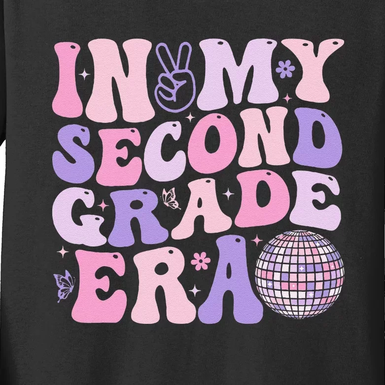 In My Second Grade Era Back To School Teacher Gift Kids Long Sleeve Shirt