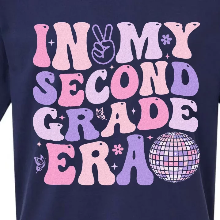 In My Second Grade Era Back To School Teacher Gift Sueded Cloud Jersey T-Shirt