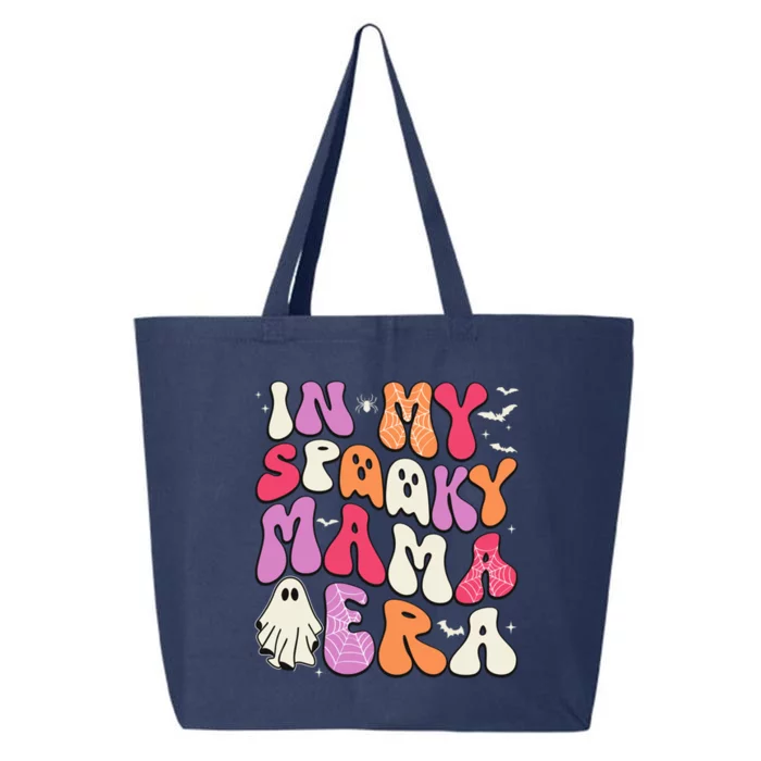 In My Spooky Mama Era Groovy Halloween Mama Spooky Grandma Funny Gift 25L Jumbo Tote