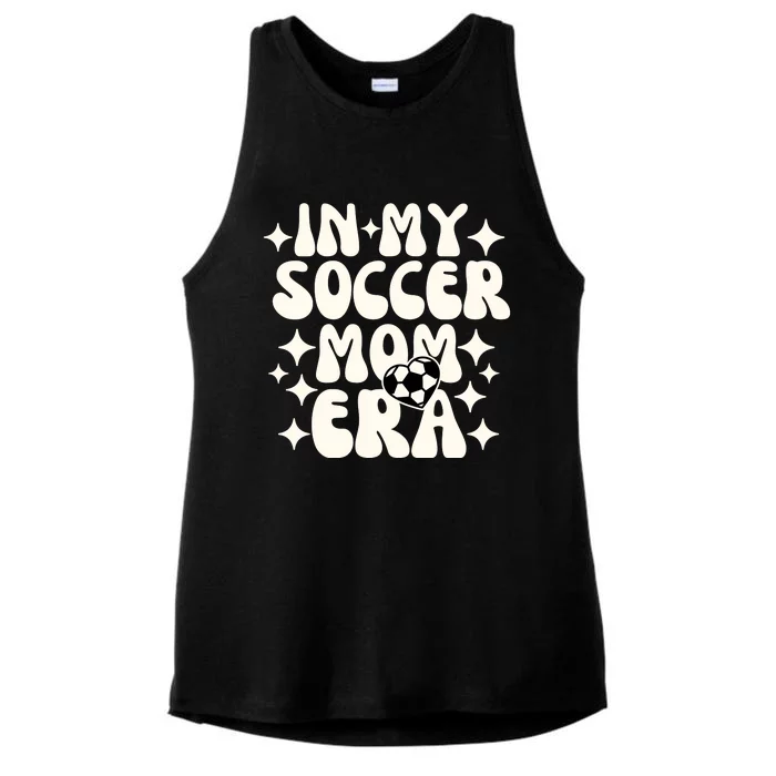 In My Soccer Mom Era Ladies Tri-Blend Wicking Tank