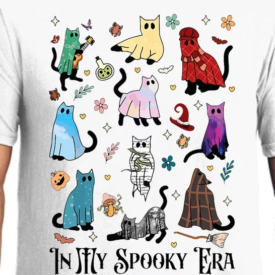 In My Spooky Era Cute Cat Halloween Tay Halloween Pajama Set