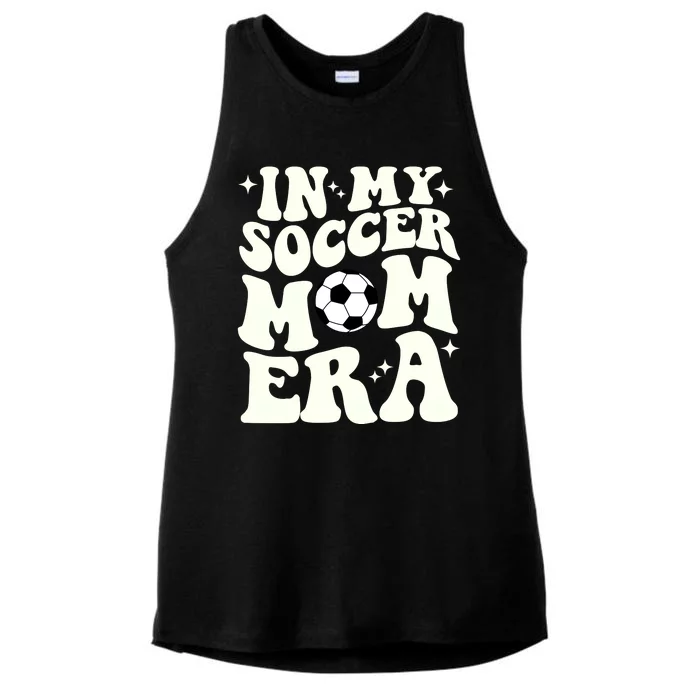 In My Soccer Mom Era Ladies Tri-Blend Wicking Tank