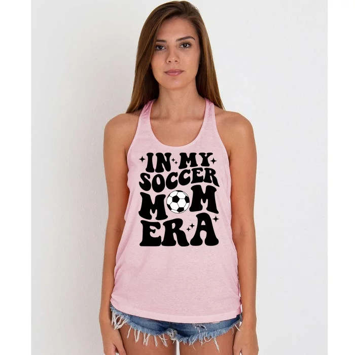 In My Soccer Mom Era Women's Knotted Racerback Tank