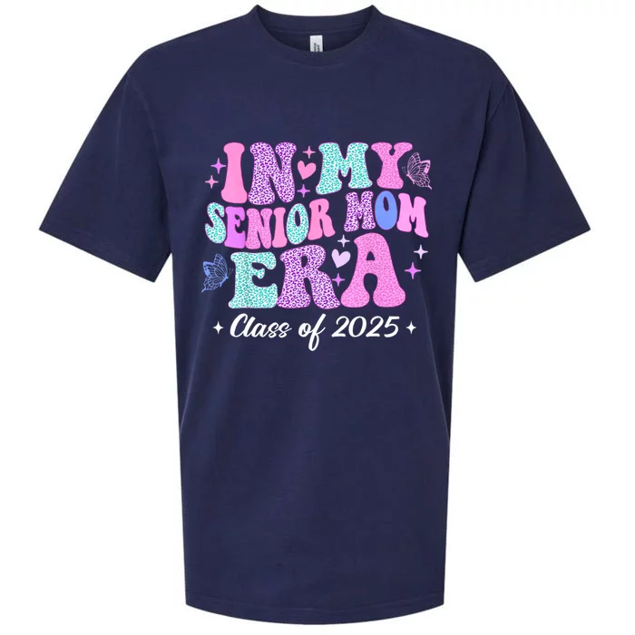 In My Senior Mom Era Class Of 2025 Senior Mom 2025 Sueded Cloud Jersey T-Shirt