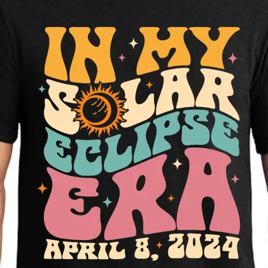 In My Solar Eclipse Era April 8th 2024 Astronomy Pajama Set