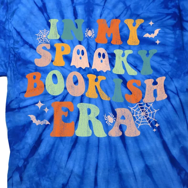 In My Spooky Boooookish Era Ghost Reading Books Halloween Cute Gift Tie-Dye T-Shirt