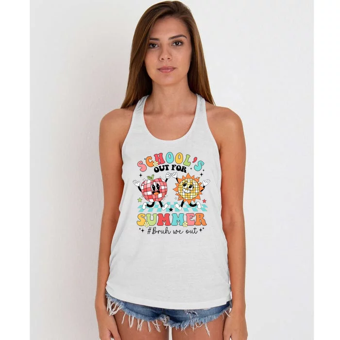 In My Summer Break Era Women's Knotted Racerback Tank