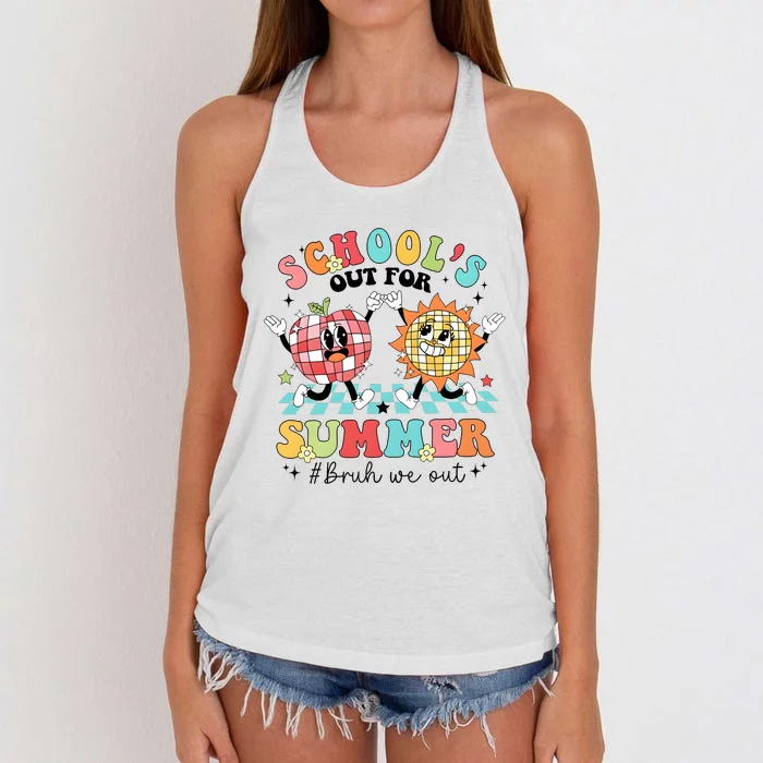 In My Summer Break Era Women's Knotted Racerback Tank