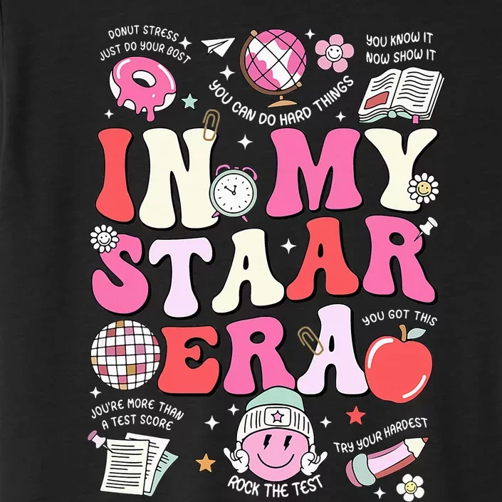 In My Staar Era Motivational Testing Test Day Funny Teacher ChromaSoft Performance T-Shirt