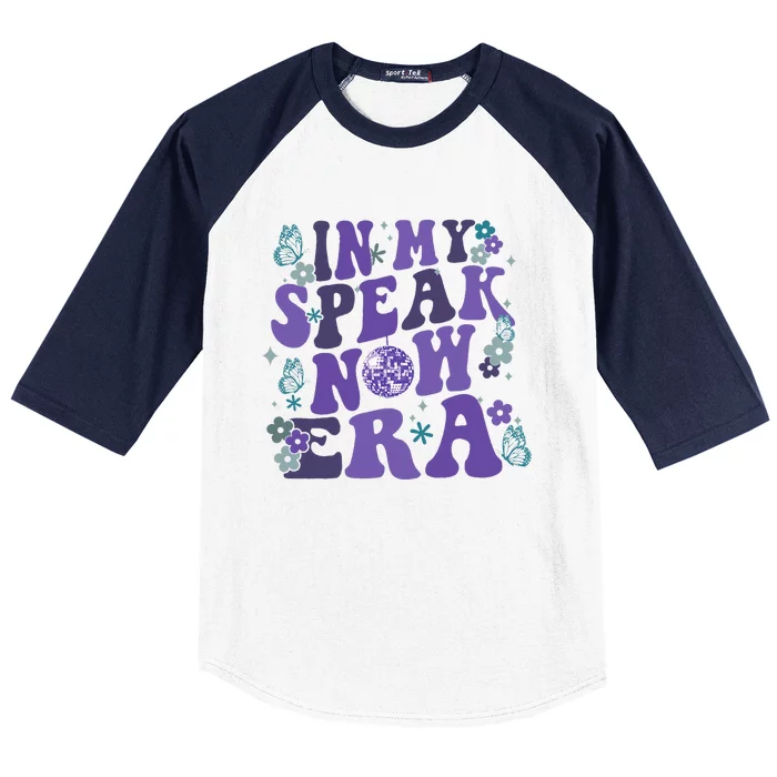 In My SpeakNow Era T.S. TS Speak Baseball Sleeve Shirt