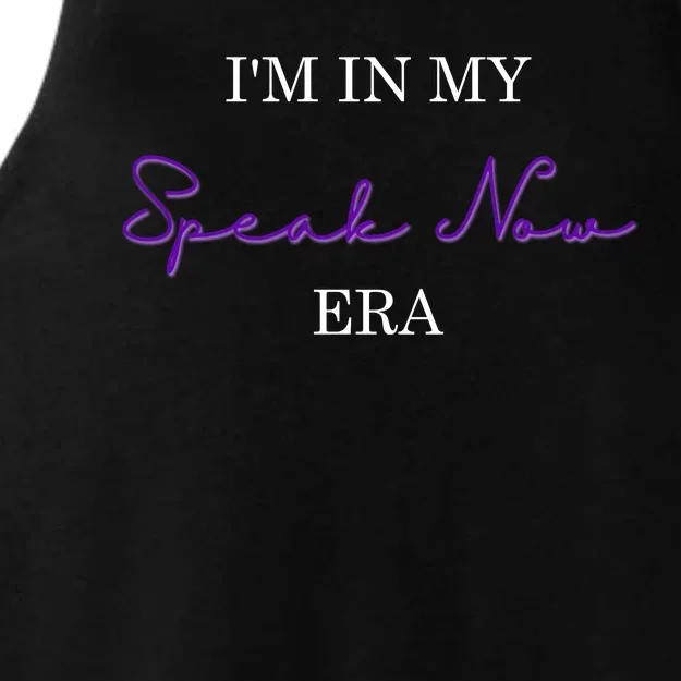 In My Speak Now Era Ladies Tri-Blend Wicking Tank