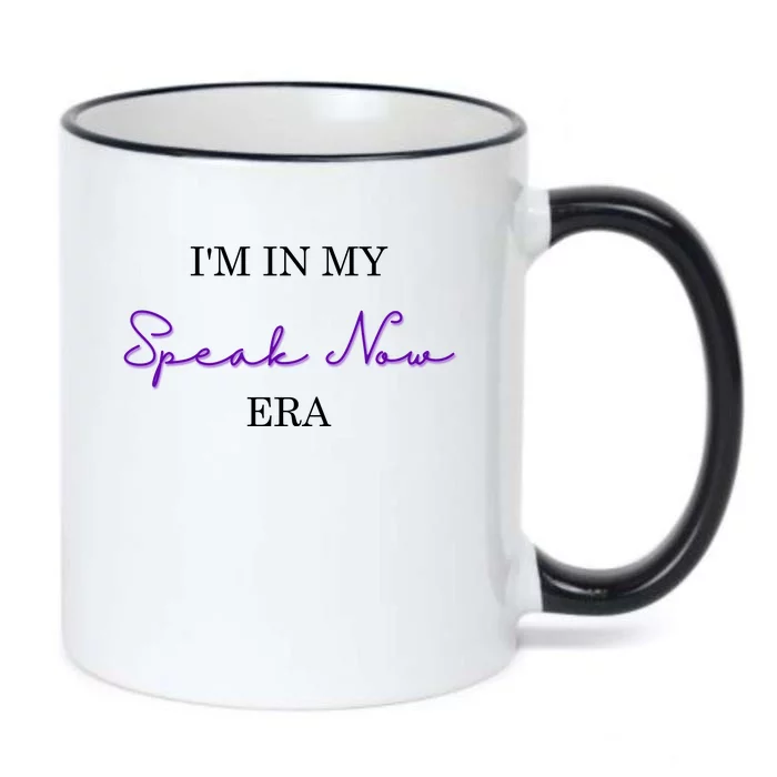 In My Speak Now Era Black Color Changing Mug