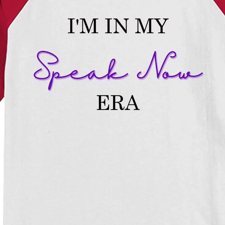 In My Speak Now Era Kids Colorblock Raglan Jersey