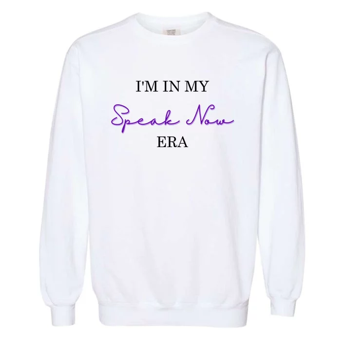 In My Speak Now Era Garment-Dyed Sweatshirt