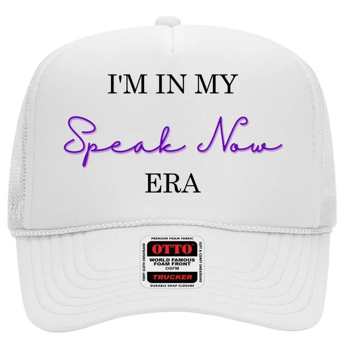 In My Speak Now Era High Crown Mesh Trucker Hat