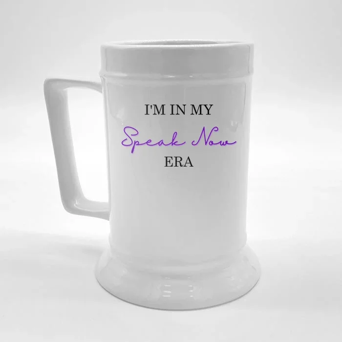 In My Speak Now Era Front & Back Beer Stein